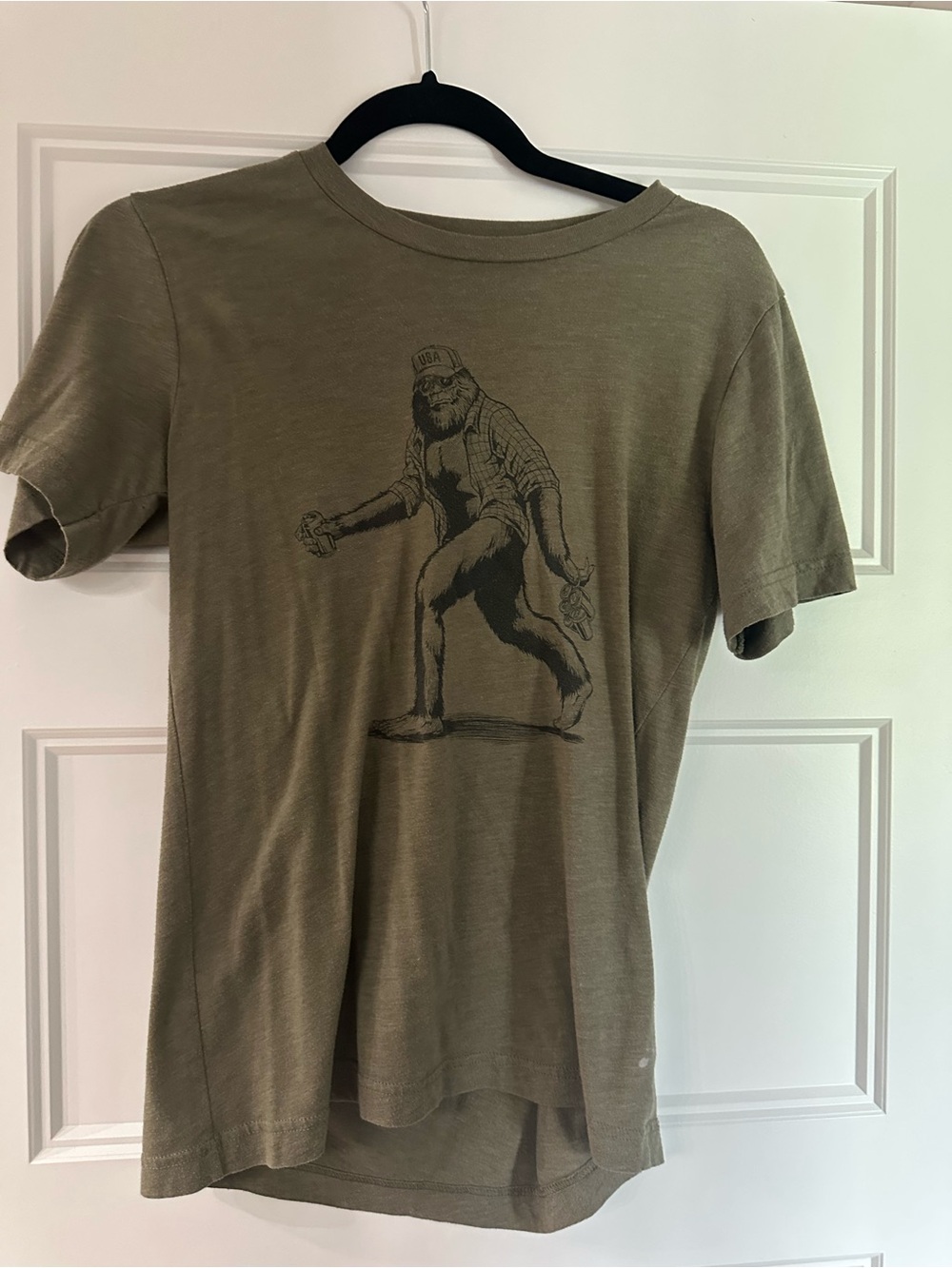 Olive Graphic Short-Sleeve Men's Tee